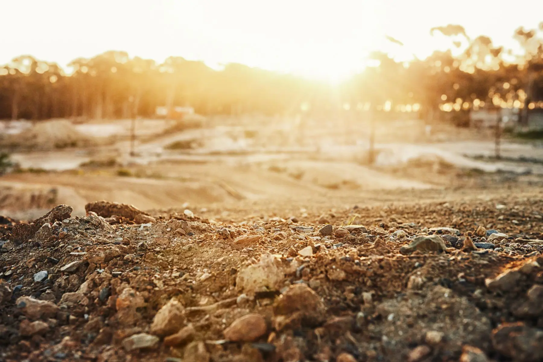 Professional land grading services by Howard Septic Tank Services Inc.