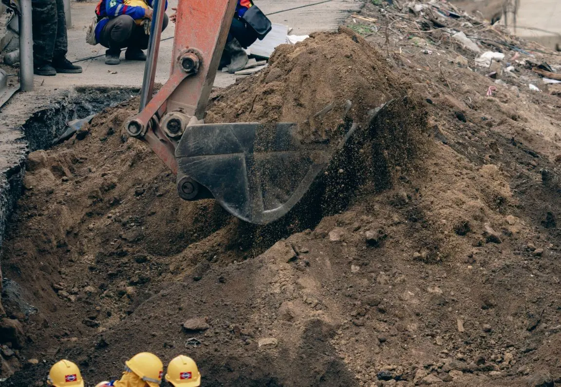 Professional grading and drainage improvement